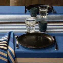 Nappe de table Bleu