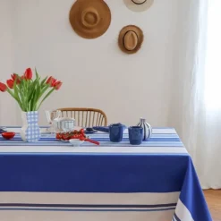 Nappe enduite Bleu
