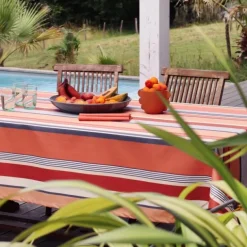 Nappe enduite Orange