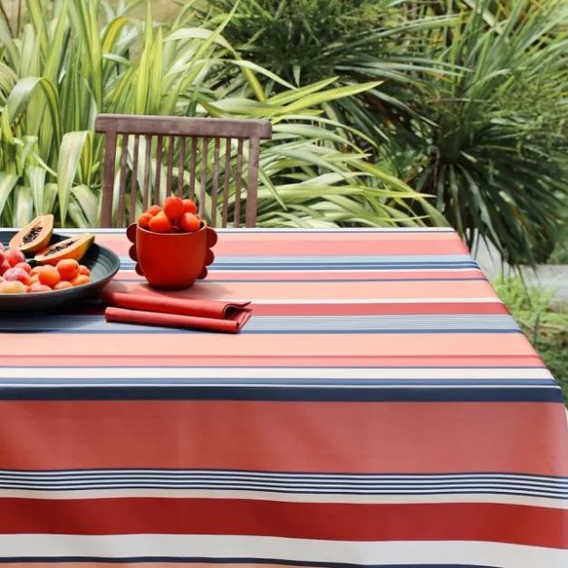 Nappe enduite Orange