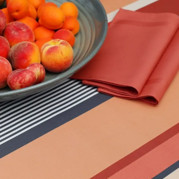 Nappe enduite Orange