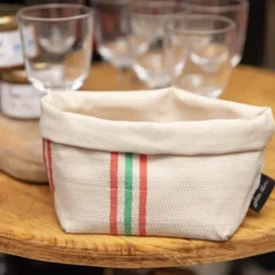 Panière et corbeille à pain en tissu Rouge