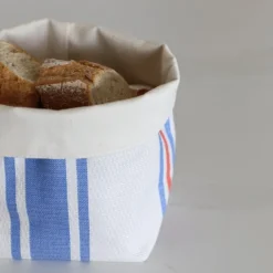 Panière et corbeille à pain en tissu Bleu