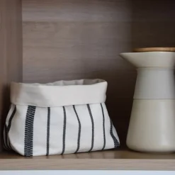 Panière et corbeille à pain en tissu Blanc