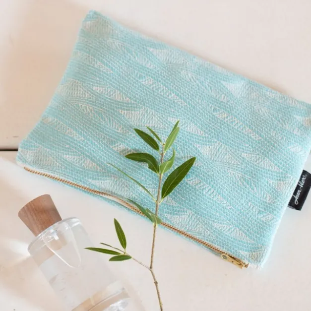 Pochette Plate Bleu