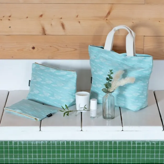 Pochette Plate Bleu