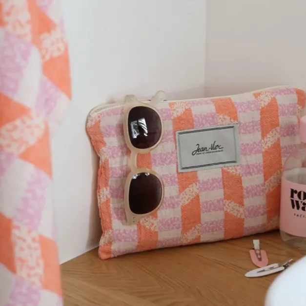 Pochette Plate Rose