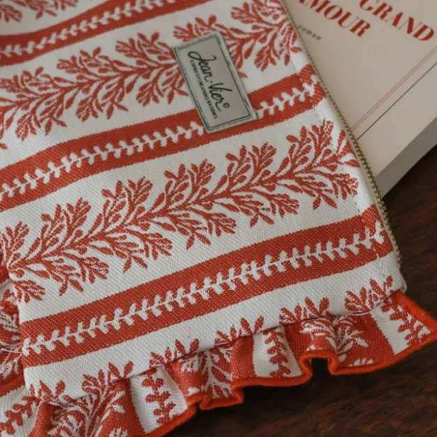 Pochette Plate Rouge