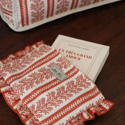 Pochette Plate Rouge