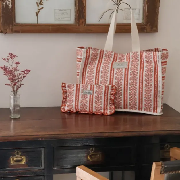Pochette Plate Rouge