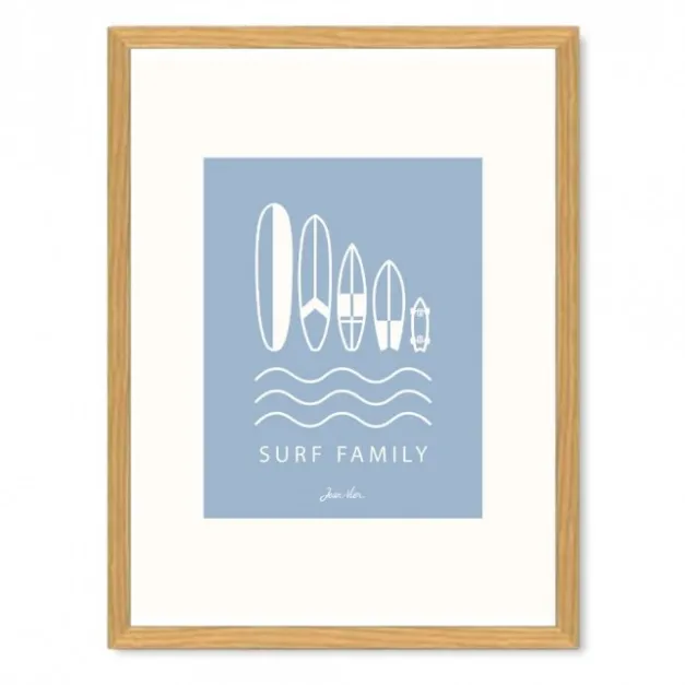 Poster et affiche Bleu