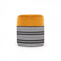 Pouf Jaune