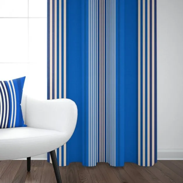 Rideaux Bleu
