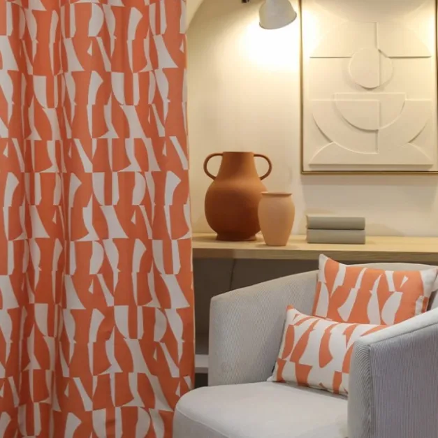 Rideaux Orange