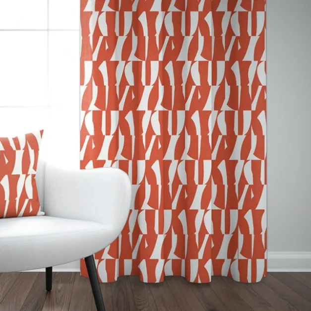Rideaux Orange