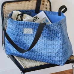Sac shopping et sac de plage Bleu