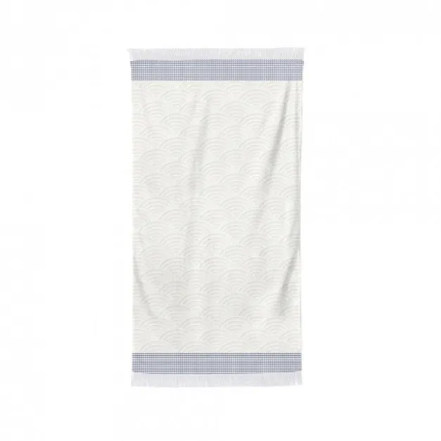 Serviette de bain Bleu