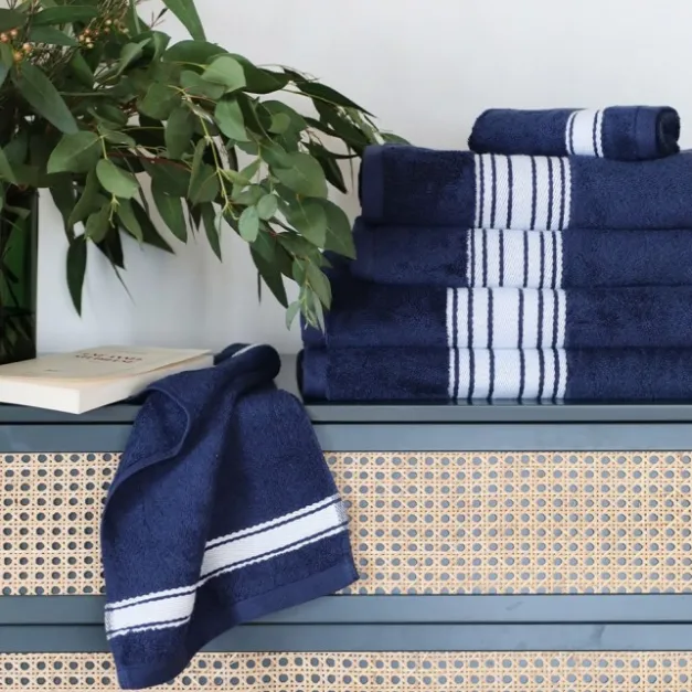 Serviette de bain Bleu