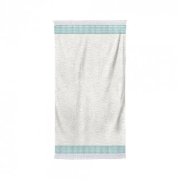 Serviette de bain Bleu