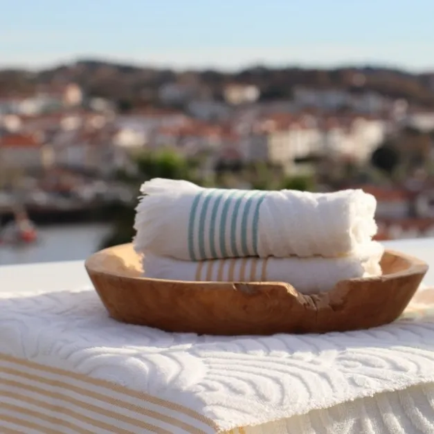 Serviette de bain Jaune