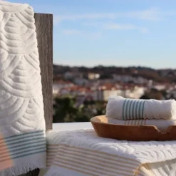 Serviette de bain Jaune