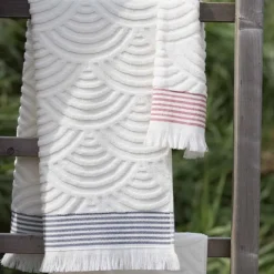 Serviette de bain Rouge