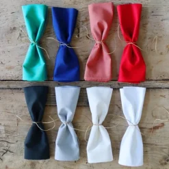 Serviette de table Blanc