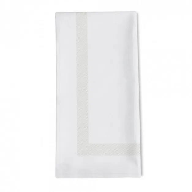 Serviette de table Blanc
