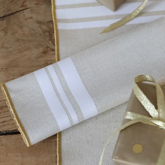 Serviette de table Blanc