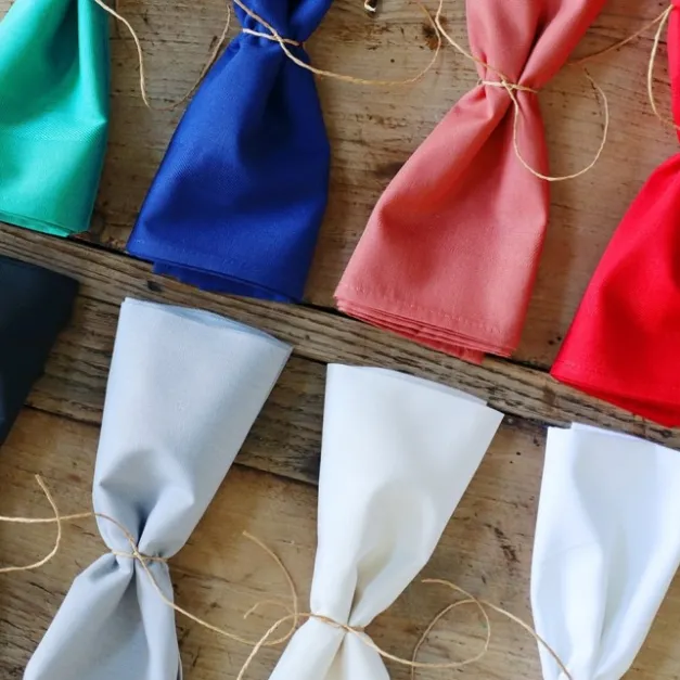 Serviette de table Bleu