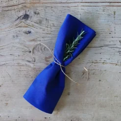 Serviette de table Bleu