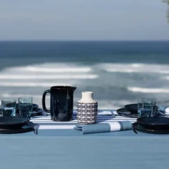 Serviette de table Bleu