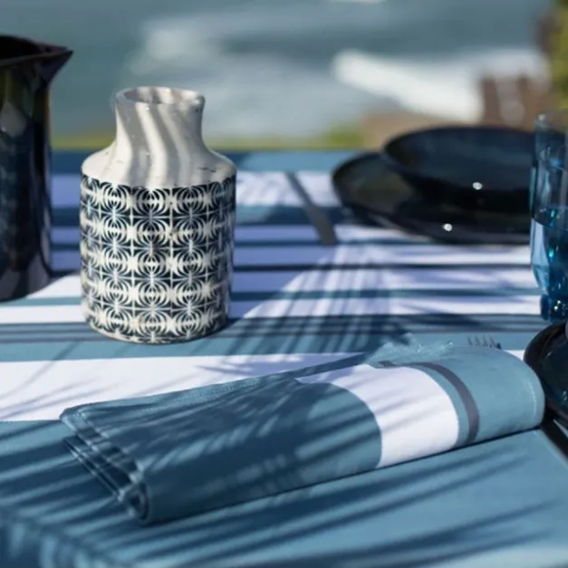 Serviette de table Bleu