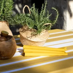 Serviette de table Jaune