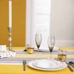 Serviette de table Jaune