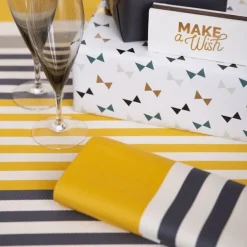 Serviette de table Jaune