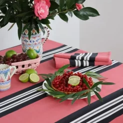 Serviette de table Rose