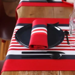 Serviette de table Rouge