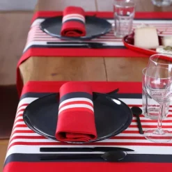 Serviette de table Rouge