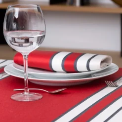 Serviette de table Rouge