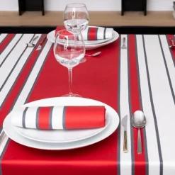 Serviette de table Rouge