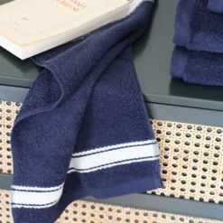 Serviette invité Bleu