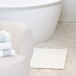 Tapis de bain Blanc