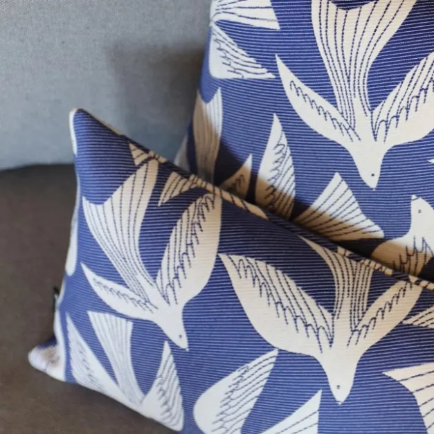 Tissu Bleu