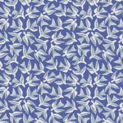 Tissu Bleu