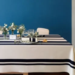 Tissu Bleu