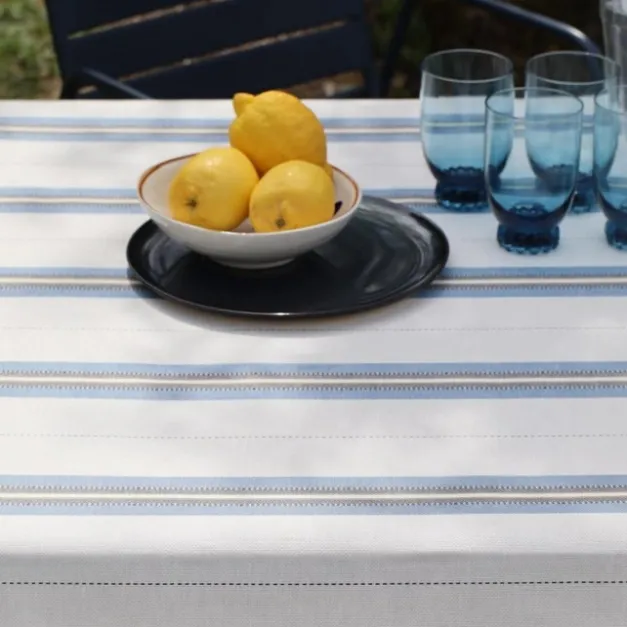 Tissu Bleu