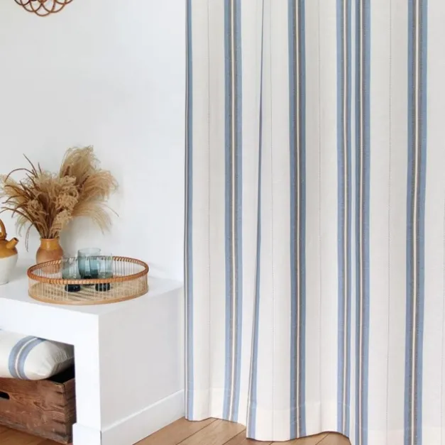 Tissu Bleu