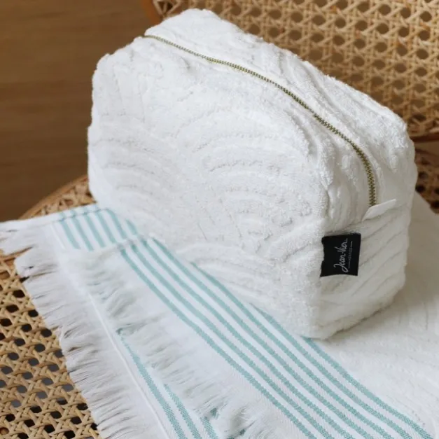 Trousse de toilette basque Blanc